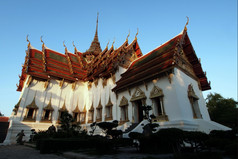 美丽的展馆泰国寺庙