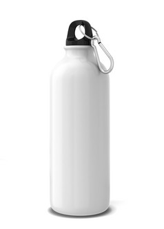 体育运动瓶插图孤立的白色背景