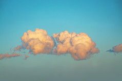 古董Cloudscape马略卡岛美丽的阳光照射的云晚上天空古董夏天日落情绪