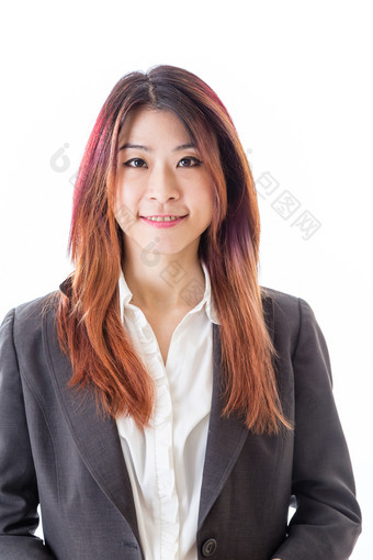 肖像中国人女企业执行