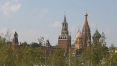 莫斯科红色的广场罗勒大教堂和斯帕斯卡亚塔莫斯科红色的广场罗勒大教堂和斯帕斯卡亚塔