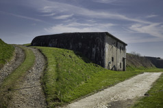 堡巴蒂斯堡垒建和部分的堡垒周围躺的比利时省躺堡巴蒂斯比利时周围躺