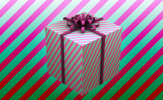 快乐生日和礼物盒子背景