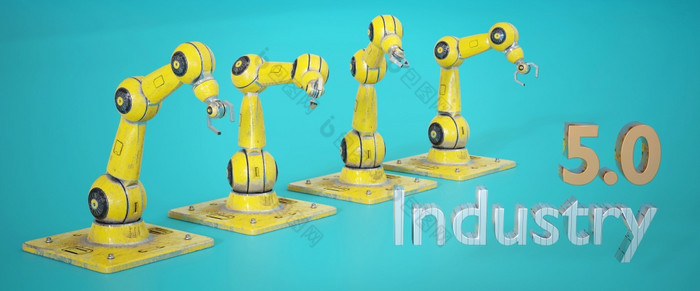 插图机器人手臂工业机器人操纵器现代工业技术行业