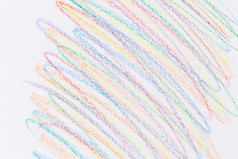 蜡蜡笔手画设计元素集色彩斑斓的柔和的粉笔条纹背景