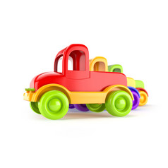 车玩具卡车插图车玩具卡车