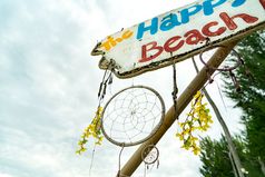 的快乐海滩标签KOH利普岛satun泰国假期adaman海滩
