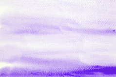 水彩画背景艺术摘要紫罗兰色的水彩画绘画变形设计白色纸背景