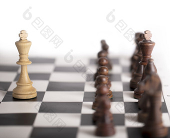 的国际象棋块棋盘的概念玩和赢得国际象棋比赛国际象棋块棋盘的概念玩和赢得国际象棋比赛