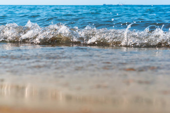 小海波景观的天空的波罗的海海波景观的天空的波罗的海海波小海波