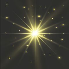 发光光效果明星破裂与闪光金发光的灯向量发光光效果明星破裂与闪光金发光的灯