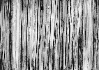 摘要单色背景与垂直条纹黑色的和白色水彩时尚的对比背景梯度条纹和中风模仿木树皮摘要色彩斑斓的背景与垂直条纹