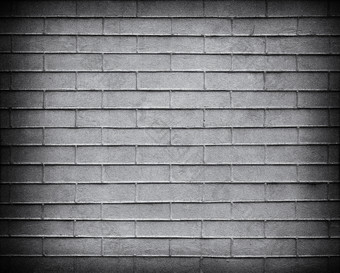 灰色的砖墙与黑暗的边缘前视图现代砖墙壁纸设计为网络图形艺术<strong>项目</strong>摘要背景为业务卡片和涵盖了<strong>模板</strong>模拟灰色的砖墙纹理关闭前视图