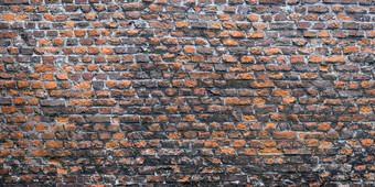 砖墙宽全景红色的和灰色的砌筑墙与小砖现代壁纸设计为网络图形艺术项目摘要模板模拟砖墙宽全景红色的和灰色的砌筑