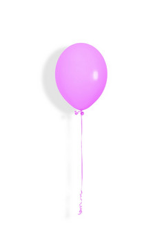 粉红色的紫色的气球聚会，派对现在概念柔和的紫罗兰色的气球孤立的白色背景粉红色的紫色的气球聚会，派对现在概念柔和的紫罗兰色的气球孤立的白色背景