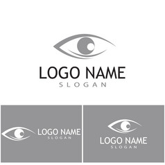 品牌身份企业眼睛哪向量标志设计