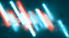 摘要色彩斑斓的背景视图通过冻玻璃对角面向光酒吧光青色和红色的光行