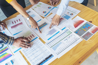 业务策略团队报告图表图信息图表数据分析金融报告计划手团队合作伙伴规划市场营销金融统计数据出售报告与excel电子表格账户
