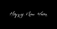 快乐新一年壁纸与黑色的背景和银闪耀