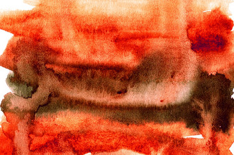 变形难看的东西水彩背景污渍污渍溅红色的和棕色（的）阴影变形难看的东西水彩背景污渍污渍溅红色的和棕色（的）阴影