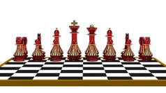 集国际象棋数据的棋盘渲染