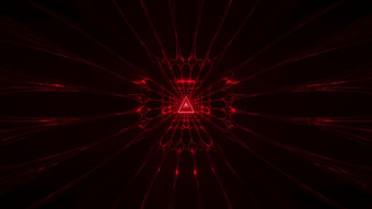 红色的发光的<strong>幻想</strong>三角形线框设计与反光背景wallpapaper插图神圣的发光的三角形呈现艺术红色的发光的<strong>幻想</strong>三角形线框设计与反光背景wallpapaper插图
