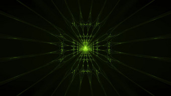 绿色发光的幻想三角形线框设计与反光背景wallpapaper插图神圣的发光的三角形呈现艺术绿色发光的幻想三角形线框设计与反光背景wallpapaper插图