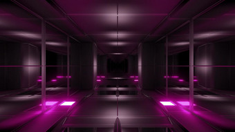 清洁设计未来主义的科幻科幻小说隧道走廊插图壁纸背景未来科幻建筑呈现清洁设计未来主义的科幻科幻小说隧道走廊插图壁纸背景
