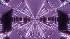 未来主义的科幻机库隧道走廊与闪闪发光的发光的钻石圣诞节纹理呈现背景壁纸图形现代科幻隧道插图与不错的反射未来主义的科幻机库隧道走廊与闪闪发光的发光的钻石圣诞节纹理呈现背景壁纸图形