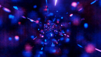 发光的粒子与colorchanging霓虹灯灯很酷的插图背景壁纸发光的霓虹灯粒子空间粒子星系插图背景壁纸