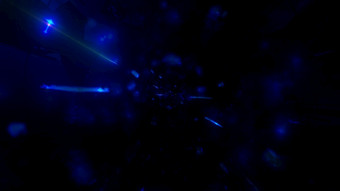 蓝色的空间呃粒子很酷的插图音乐会视觉背景壁纸蓝色的空间粒子很酷的插图背景壁纸