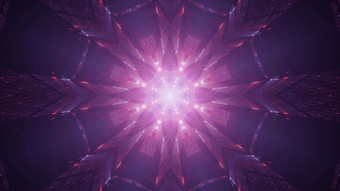 千变万化的插图摘要背景与轮水晶点缀闪亮的与紫色的光插图紫色的水晶点缀
