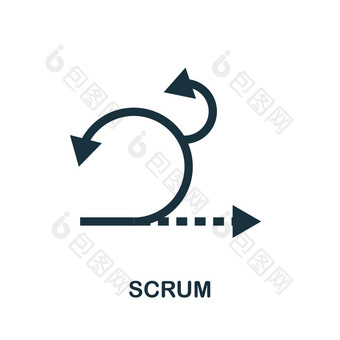 scrum向量图标插图有创意的标志从敏捷图标集合填满平scrum图标为电脑和移动象征标志向量图形scrum向量图标象征有创意的标志从敏捷图标集合填满平scrum图标为电脑和移动