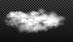 白色向量暗晦雾烟黑暗网纹背景多云的天空烟雾在的城市向量插图