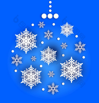 圣诞节新一年问候卡海报纸减少横幅与大量的雪花与闪闪发光的冬天向量与雪框架蓝色的背景圣诞节新一年问候卡海报纸减少横幅与大量的雪花与闪闪发光的
