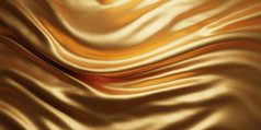 黄金奢侈品织物背景渲染