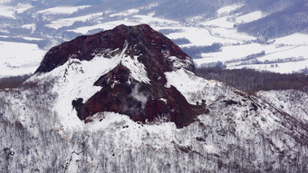 雪山的<strong>北海道</strong>日本