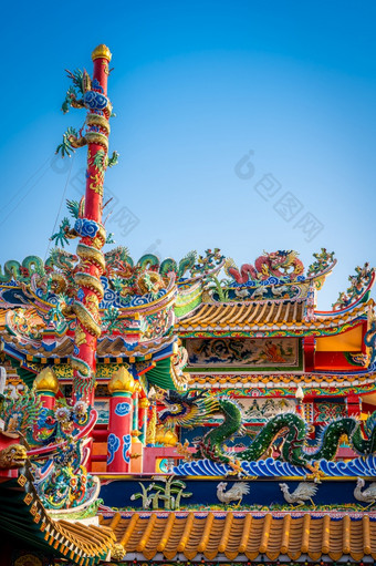 蒙拉尼蒂普拉萨特邦萨坦神社<strong>中国</strong>人神社古老的<strong>中国</strong>人艺术的那旅游吸引力phitsanulok装饰为<strong>中国</strong>人新一年
