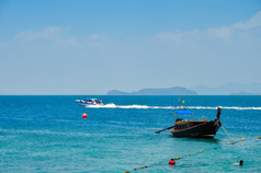 巡航船热带海滩普吉岛泰国安达曼海