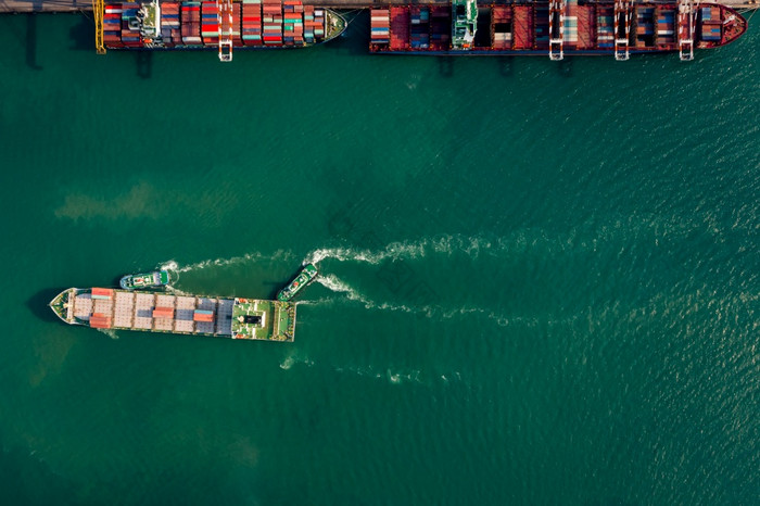 容器货物船业务商业贸易进口出口物流运输容