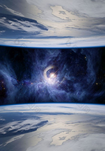 幻想图像镜像地球象征着平行宇宙的vcyg明星所示的<strong>剑</strong>猎户座元素这图像有家具的已开启