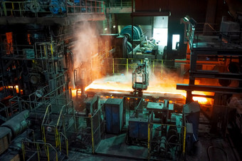 冶金工厂德国热滚金属输送机表钢生产冶金工厂