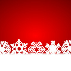 圣诞节红色的背景与雪花和光和光圣诞节红色的背景与雪花和光