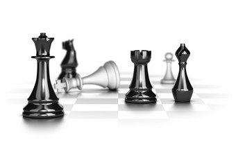 国际象棋<strong>游戏</strong>与的白色王使彻底<strong>失败</strong>在白色背景概念上的图像合适的为业务策略使彻底<strong>失败</strong>业务策略概念