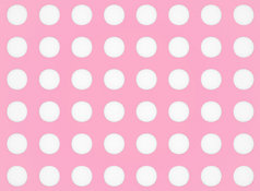 呈现甜蜜的白色圆点模式粉红色的背景