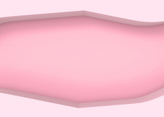 呈现摘要甜蜜的粉红色的空复制空间框架墙背景
