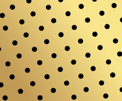黄金波尔卡点模式色彩斑斓的背景向量摘要背景