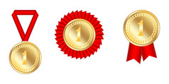 奖奖牌集红色的丝带第一个的地方赢家迹象奖励象征简单的艺术向量插图股票图像每股收益奖奖牌集红色的丝带第一个的地方赢家迹象奖励象征简单的艺术向量插图股票图像