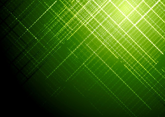 黑暗绿色闪亮的科技宣传册背景黑暗绿色闪亮的科技摘要背景