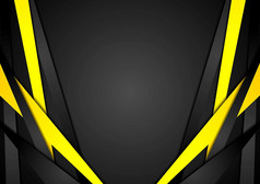黑色的和黄色的企业科技条纹设计黑色的和黄色的企业科技条纹图形设计